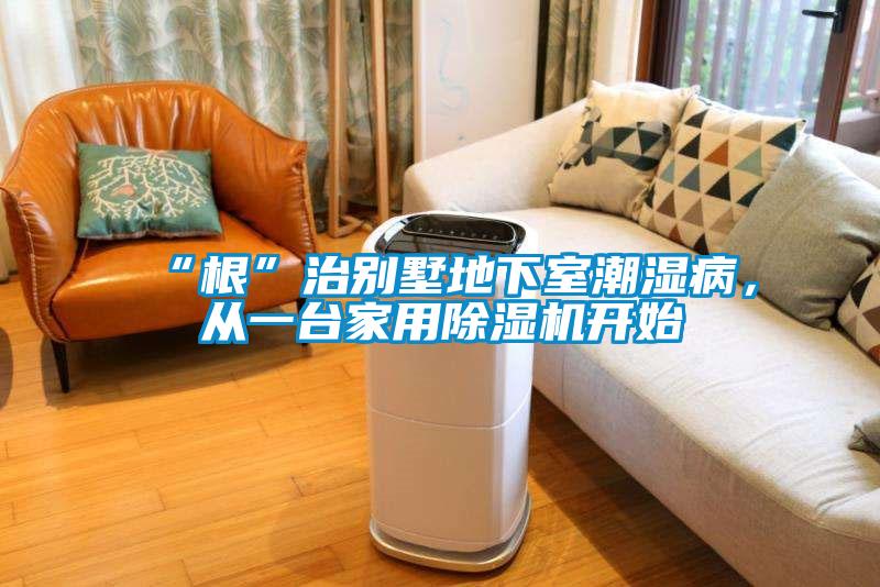 “根”治別墅地下室潮濕病，從一臺家用除濕機開始