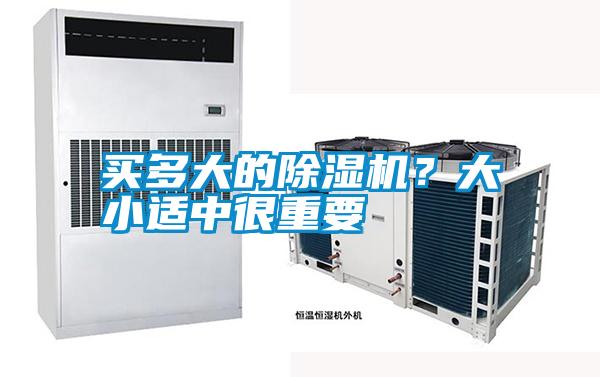 買多大的除濕機？大小適中很重要