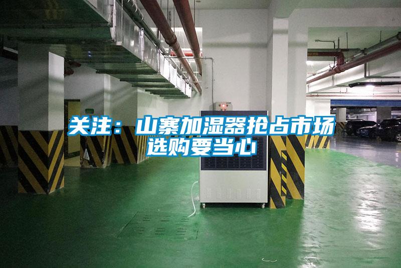 關注:山寨加濕器搶占市場 選購要當心