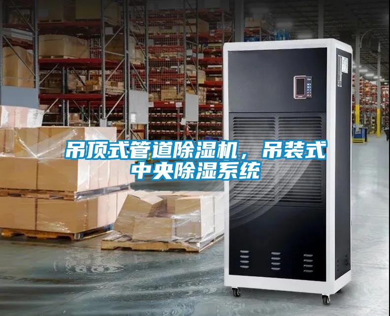 吊頂式管道除濕機，吊裝式中央除濕系統