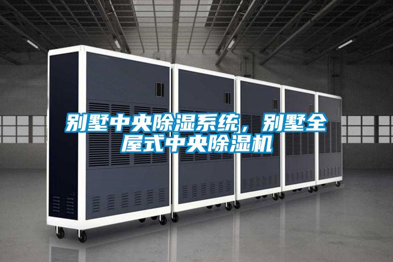 別墅中央除濕系統，別墅全屋式中央除濕機