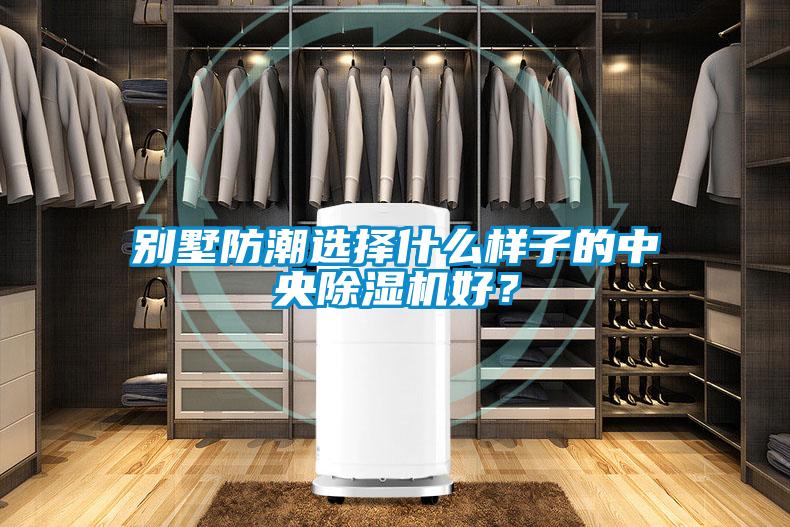 別墅防潮選擇什么樣子的中央除濕機好？