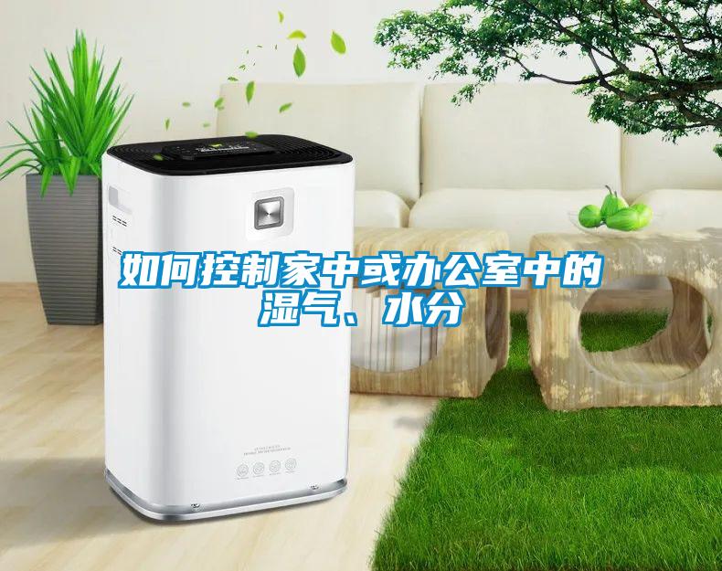 如何控制家中或辦公室中的濕氣、水分