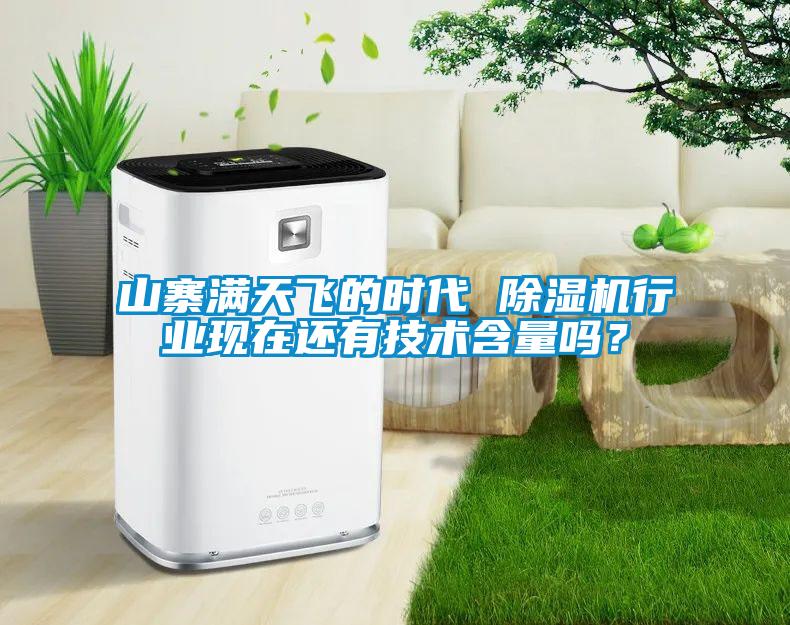 山寨滿天飛的時(shí)代 除濕機(jī)行業(yè)現(xiàn)在還有技術(shù)含量嗎？