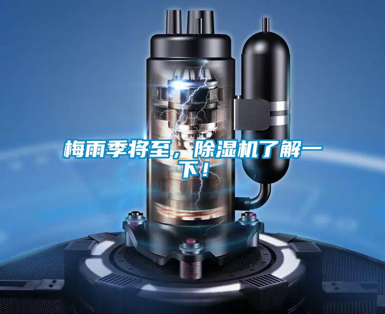 梅雨季將至，除濕機了解一下！