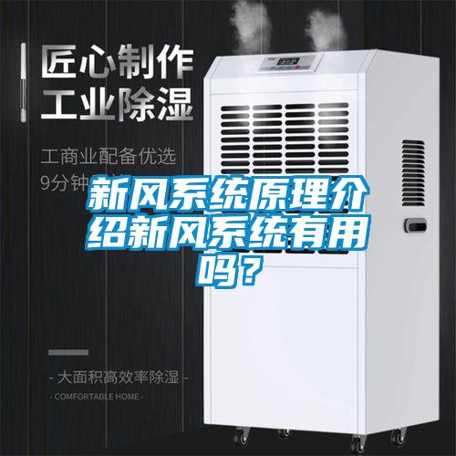 新風系統(tǒng)原理介紹新風系統(tǒng)有用嗎？