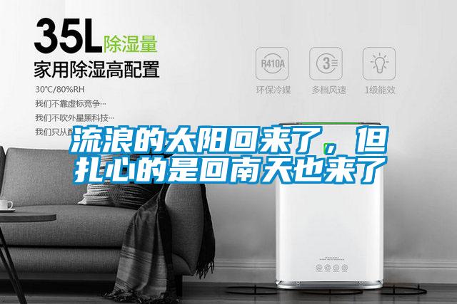 流浪的太陽回來了，但扎心的是回南天也來了