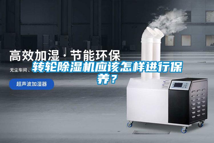 轉輪除濕機應該怎樣進行保養？