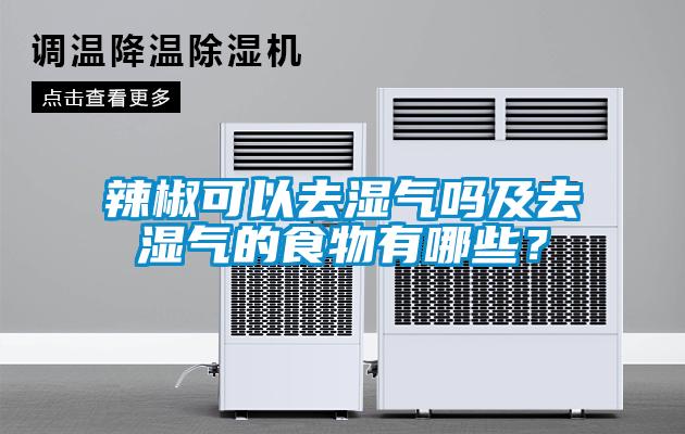 辣椒可以去濕氣嗎及去濕氣的食物有哪些？