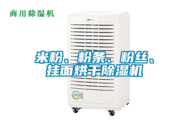 米粉、粉條、粉絲、掛面烘干除濕機