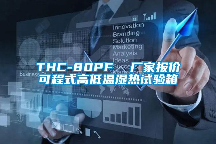 THC-80PF 廠家報價可程式高低溫濕熱試驗箱