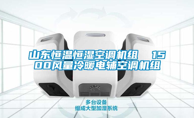 山東恒溫恒濕空調機組 1500風量冷暖電輔空調機組