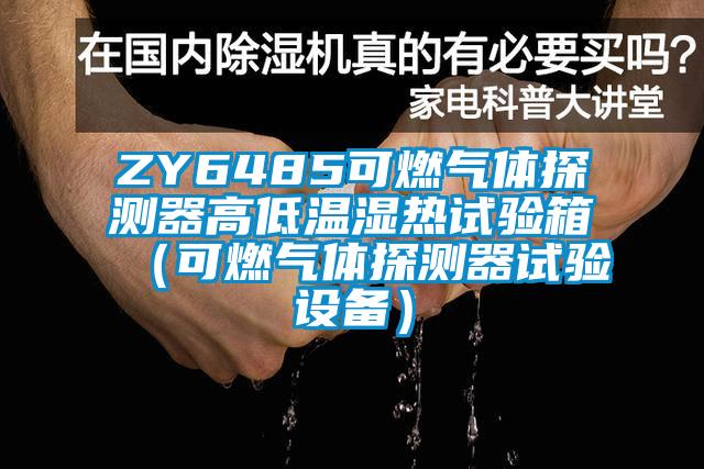 ZY6485可燃氣體探測器高低溫濕熱試驗箱（可燃氣體探測器試驗設(shè)備）