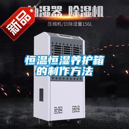 恒溫恒濕養護箱的制作方法