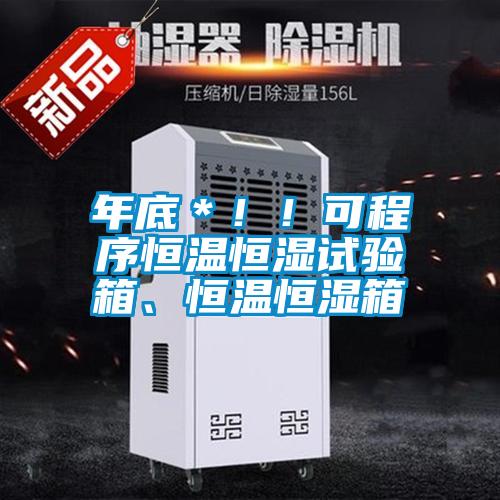 年底＊??！可程序恒溫恒濕試驗箱、恒溫恒濕箱