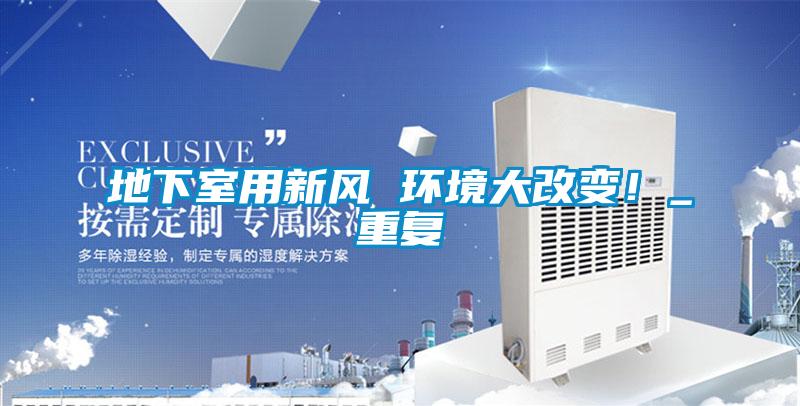 地下室用新風 環(huán)境大改變！_重復(fù)