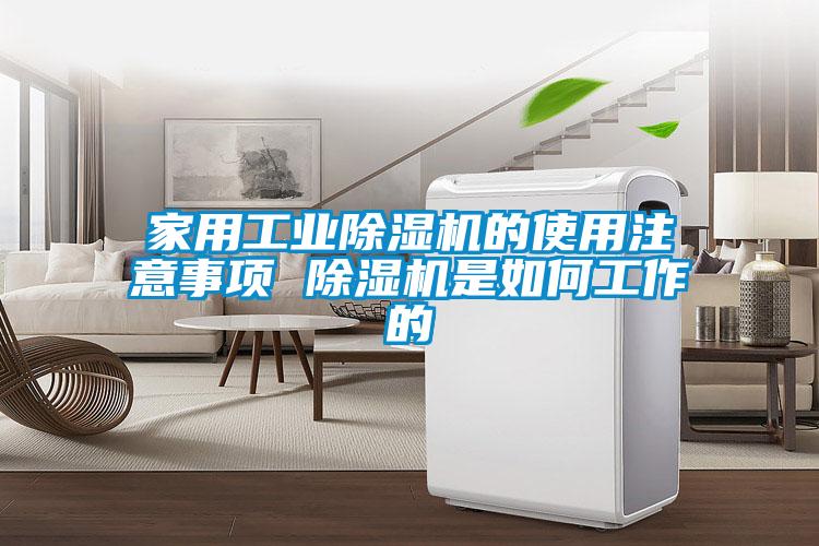 家用工業除濕機的使用注意事項 除濕機是如何工作的