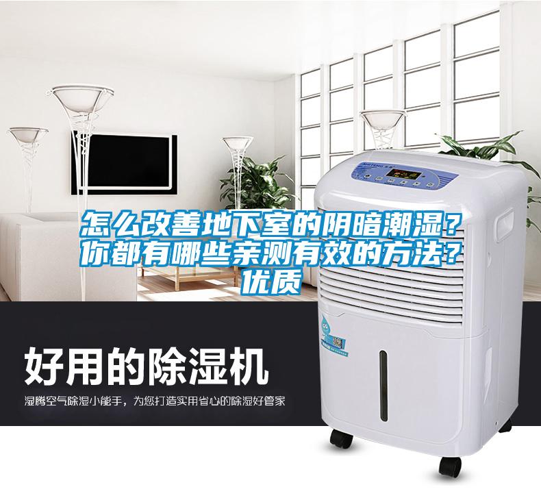 怎么改善地下室的陰暗潮濕?你都有哪些親測有效的方法?優(yōu)質(zhì)