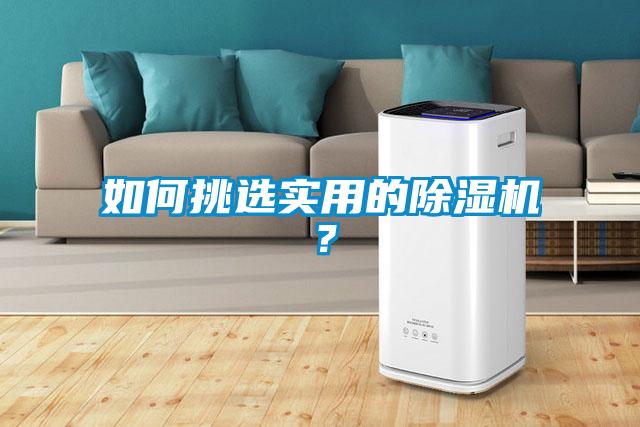 如何挑選實用的除濕機?