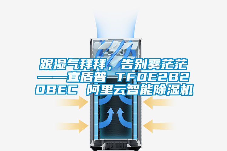 跟濕氣拜拜，告別霧茫?！硕芷?TFDE2B20BEC 阿里云智能除濕機