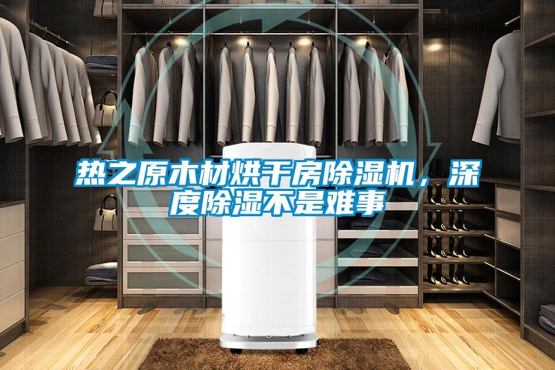 熱之原木材烘干房除濕機，深度除濕不是難事