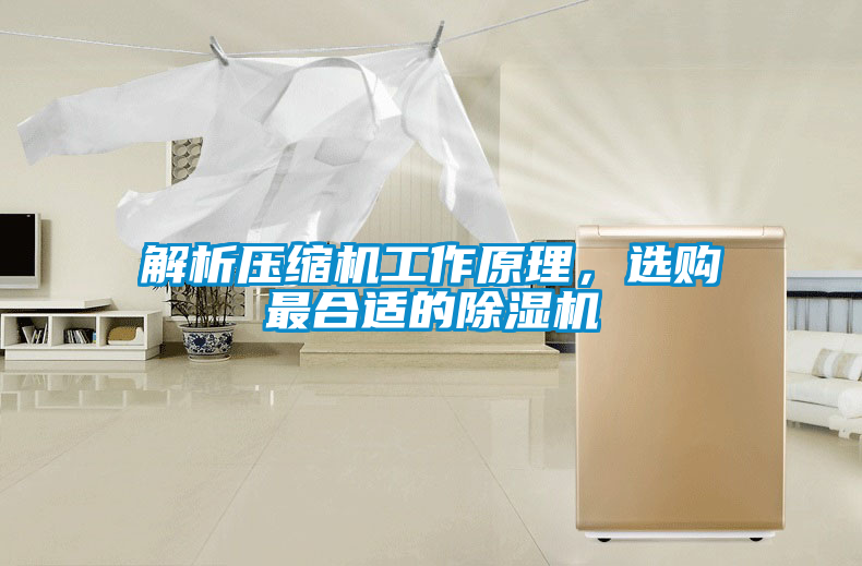 解析壓縮機(jī)工作原理，選購(gòu)最合適的除濕機(jī)