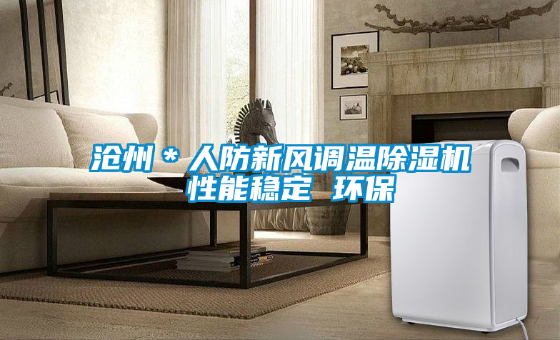 滄州*人防新風調(diào)溫除濕機 性能穩(wěn)定 環(huán)保