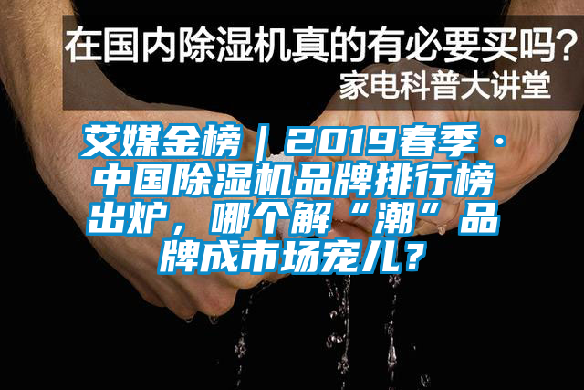 艾媒金榜｜2019春季·中國除濕機(jī)品牌排行榜出爐，哪個解“潮”品牌成市場寵兒？