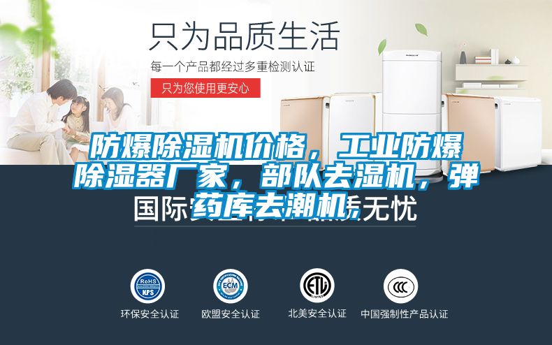 防爆除濕機價格，工業防爆除濕器廠家，部隊去濕機，彈藥庫去潮機，