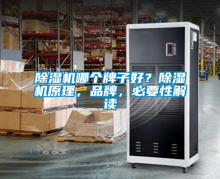 除濕機哪個牌子好？除濕機原理，品牌，必要性解讀
