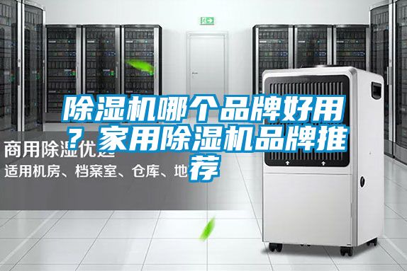 除濕機哪個品牌好用？家用除濕機品牌推薦