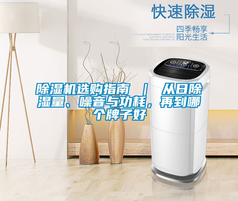除濕機選購指南 ｜ 從日除濕量、噪音與功耗，再到哪個牌子好
