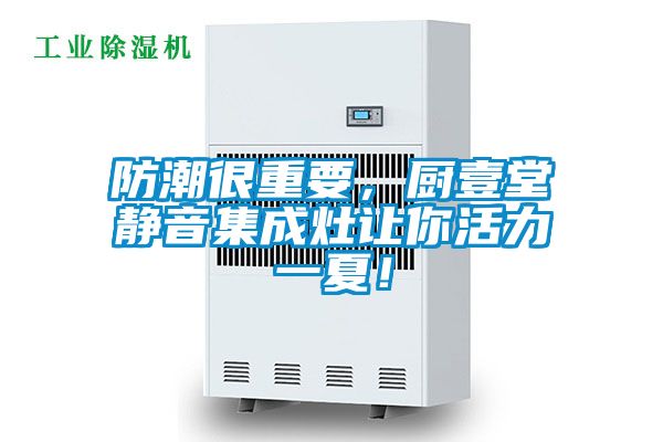 防潮很重要，廚壹堂靜音集成灶讓你活力一夏！